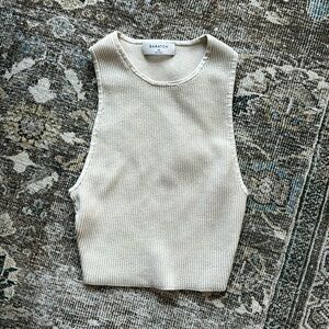 Babaton sculpt knit tank